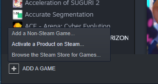 Steam Activate a Product on Steam